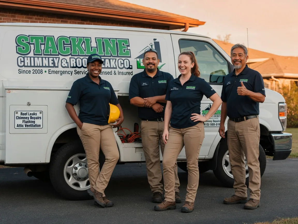 Chimney flashing repair company in Troutdale, OR